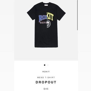 ROKIT

MENS T-SHIRT
DROPOUT